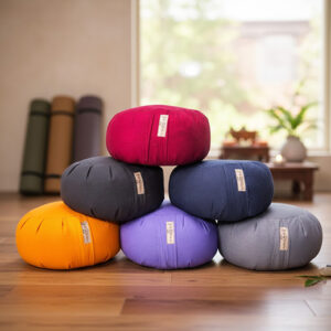 Zafu Relleno Cáscara de Trigo